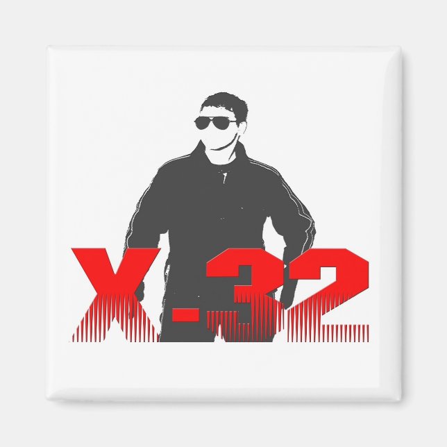 x-32 magnet (Framsidan)