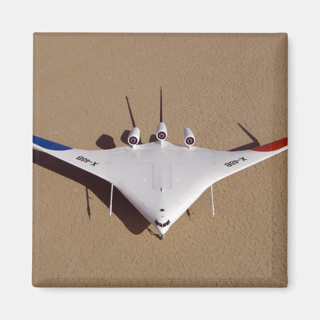 X-48B Kokroppen Vinge utan bemannat luftfartyg for Magnet (Framsidan)