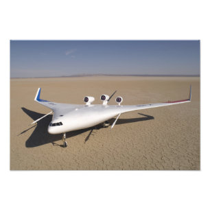 X-48B Obemannad luftfart fordon i blandad Vinge Fototryck