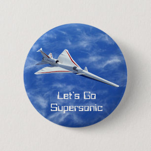 X-59 Supersonic Jet-flygplan med låg starthastighe Knapp