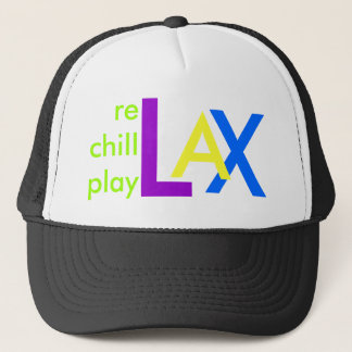 X A, L som är rechillplay Truckerkeps