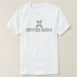 X_Aldrig slutar _Oändlighet T Shirt