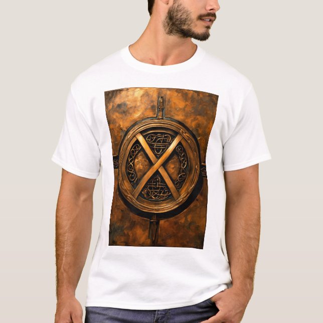 X alfabet namn t shirt (Framsida)