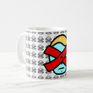 X - Anonym mystisk person v1.1 Kaffemugg
