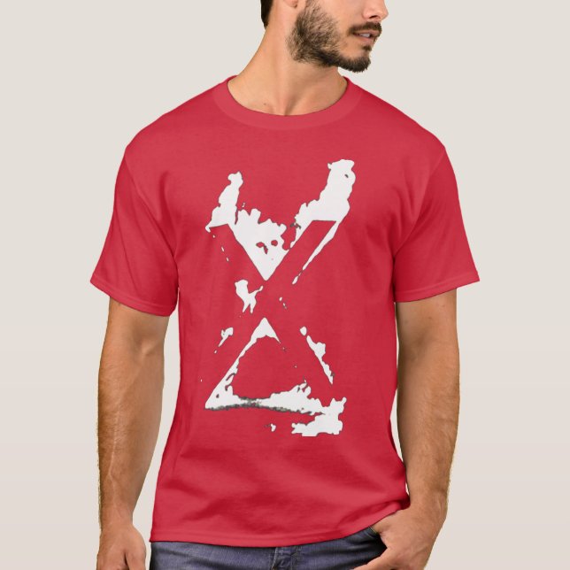 X Band kompis tjej T Shirt (Framsida)