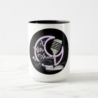 X efter timmars poddsändning mugg