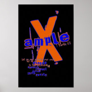 X-exemplaret Poster