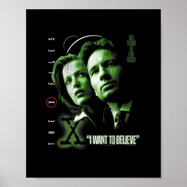 X-filer som jag vill tro poster (Framsidan)
