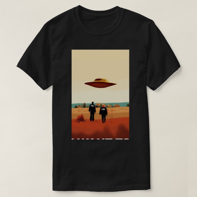 X-filerna jag vill tro FBI poster Samsung T Shirt (Design framsida)
