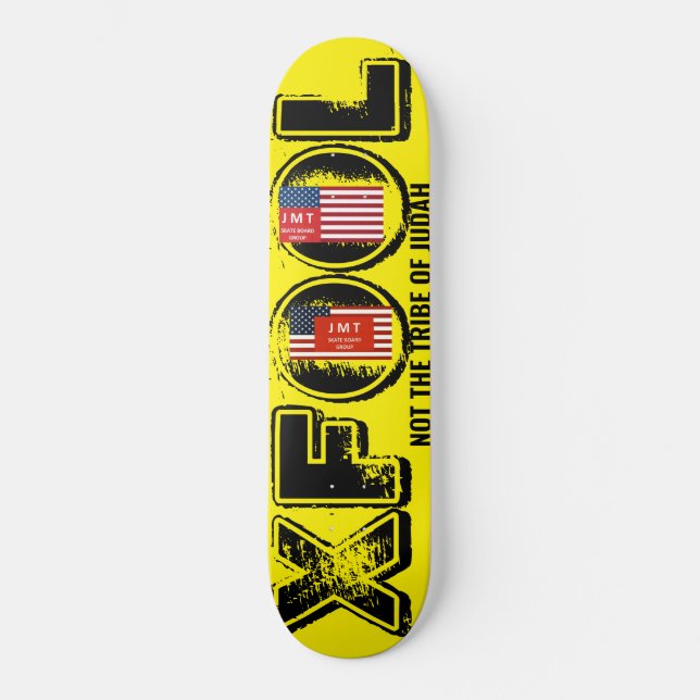 X FOOL Skateboard (Framsida)
