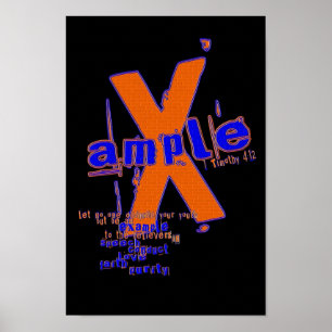 X-fyllig affisch