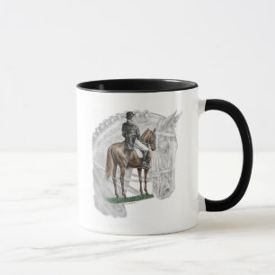 X-Halt Salute Dressage Horse Mugg
