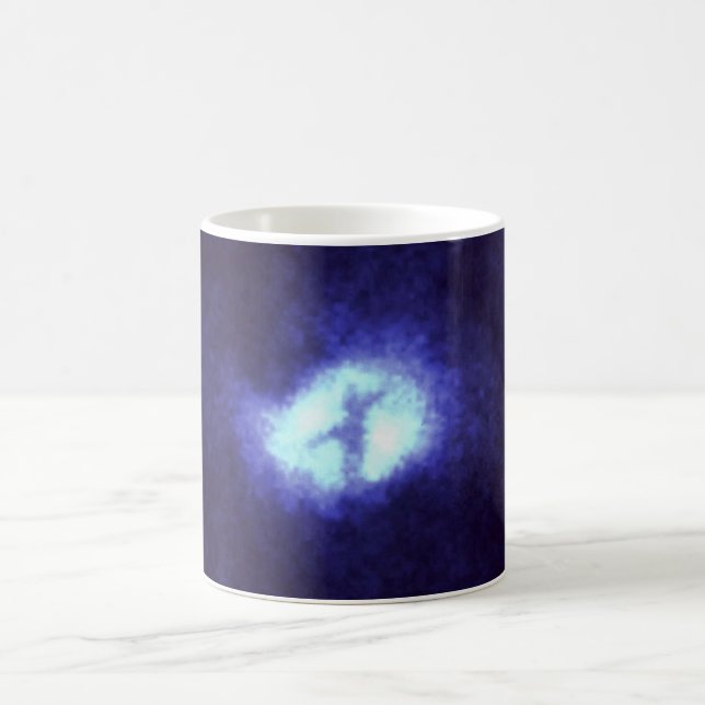 X i Virvelgalaxen M51 Kaffemugg (Center)