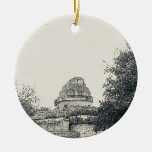 X.ITINERARIES: El Caracol Julgransprydnad Keramik (Framsidan)