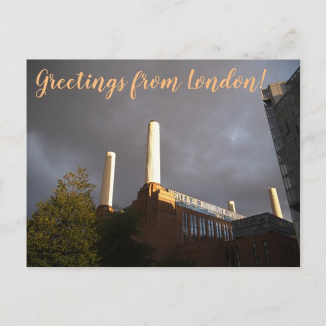 X.ITINERARIES: Greetings from London! Vykort (Framsida)