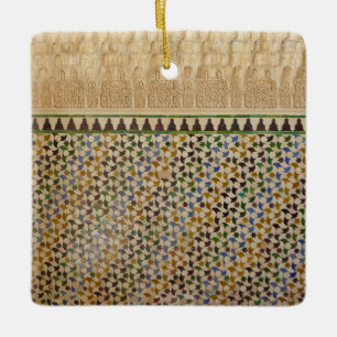 X.ITINERARIES: Moorish Tessellations Julgransprydnad Keramik