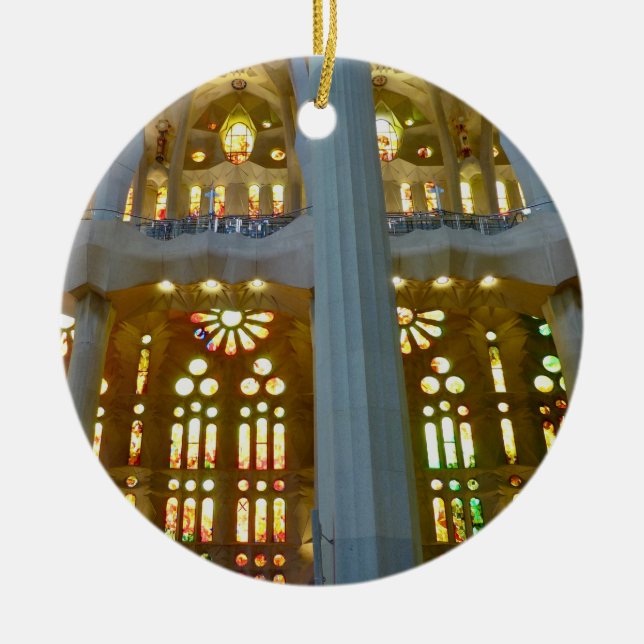 X.ITINERARIES: Naturens geometri Julgransprydnad Keramik (Framsidan)