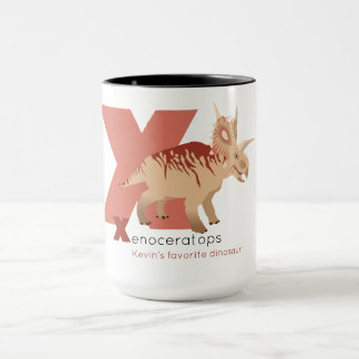 X like Xenoceratops Mug Mugg