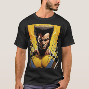 X MANAR BLACK T SHIRT