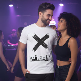 X Mark Statement T-shirt