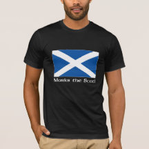 X markerar Scoten - svart