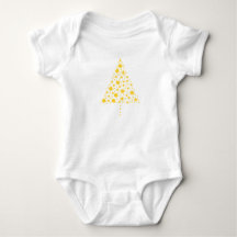 X-mas Baby goldener Weihnachtsbaum