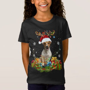 X-Mas Fox-julafton, Ljus, fin Vild Djurdesign T Shirt