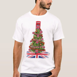 X-mas ful sweaters för hela din brittiska familj t shirt