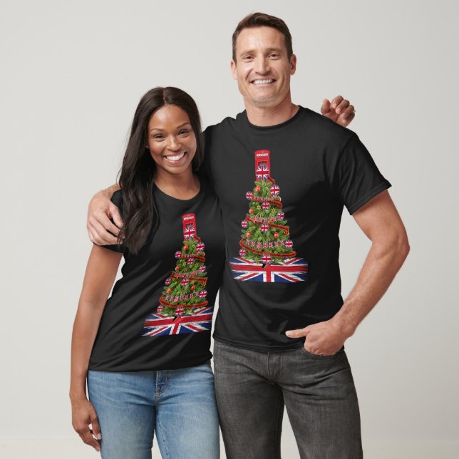X-mas ful sweaters för hela din brittiska familj t shirt (Unisex)