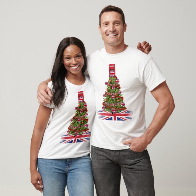 X-mas ful sweaters för hela din brittiska familj t shirt (Unisex)