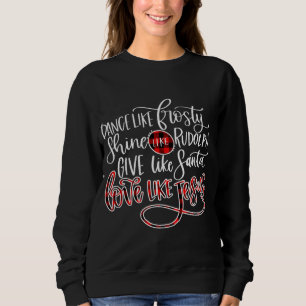 X-mas Ljus Guitar Ugly jul Sweater-familjen T Shirt