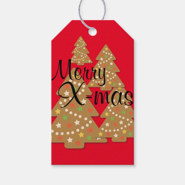 X-mas Presentetikett (Framsidan)