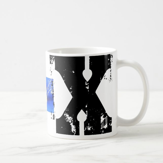X Monogram Roligt mugg (Höger)