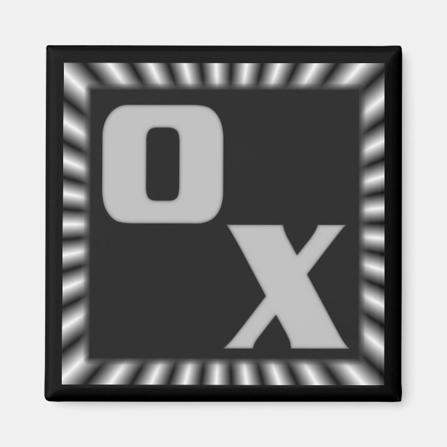 X OCH O MAGNET (Framsidan)