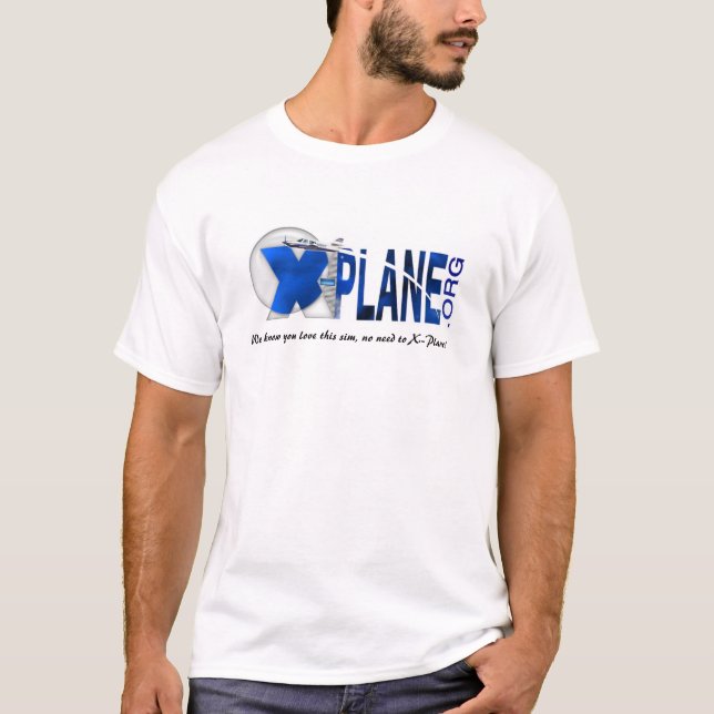 X--Plane.OrgWebsitelogotyp T Shirt (Framsida)