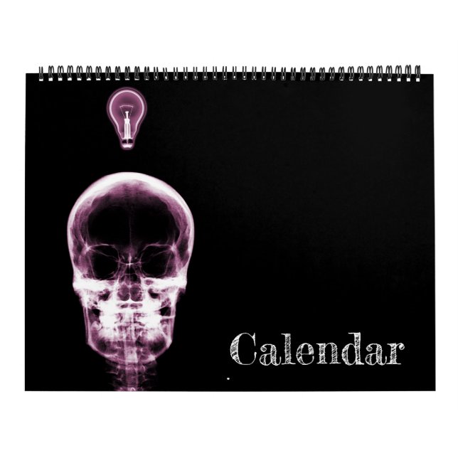 X-Ray Art Calendar 3 - Rosa Kalender (Omslag)