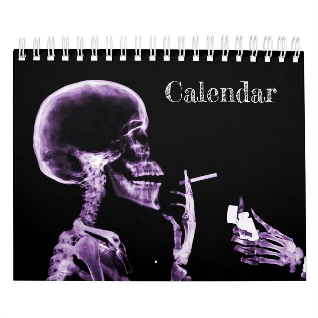 X-Ray Art Calendar 4 - Lila Kalender (Omslag)