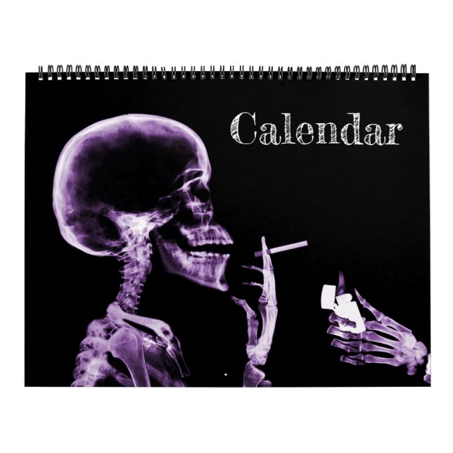 X-Ray Art Calendar 4 - Lila Kalender (Omslag)