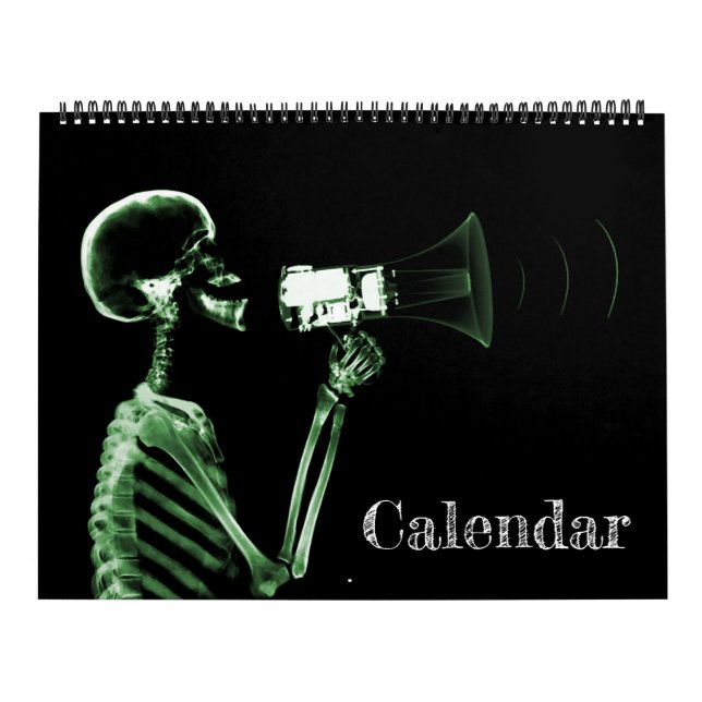 X-Ray Art Calendar 5 - Grönt Kalender (Omslag)