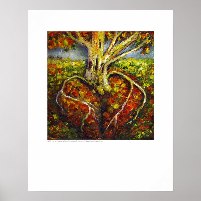 X-ray Cover art - Cardiac Roots by L. Rainey Poster (Framsidan)