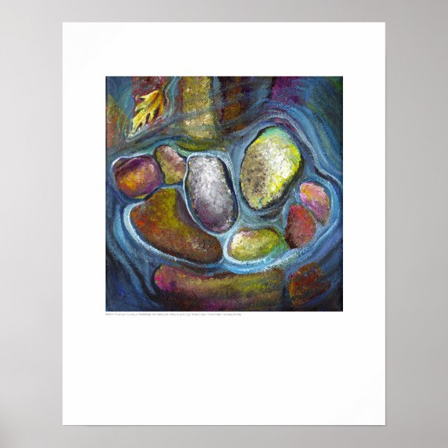 X-ray Cover art - Carpal Riverstones by L. Rainey Poster (Framsidan)