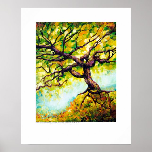 X-ray Cover art - Golden Chole Maple by L. Rainey Poster (Framsidan)