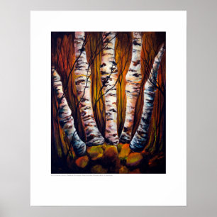 X-ray Cover art - Metacarpal Birch by L. Rainey Poster