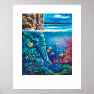 X-ray Cover Art - Ocean Sten Tarsals by L. Rainey Poster