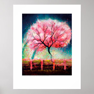 X-ray Cover art - Renal Cherry Träd by L. Rainey Poster