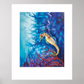 X-ray Cover Art - Sacral Seahorse by L. Rainey Poster