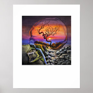 X-ray Cover art - Sella Turcica Sunset - L. Rainey Poster