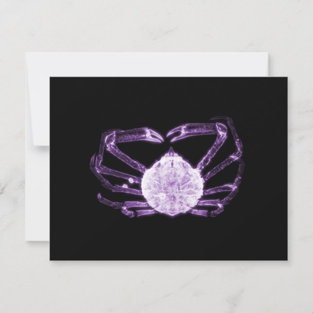 X-Ray Crab Anteckningskort (Framsida)