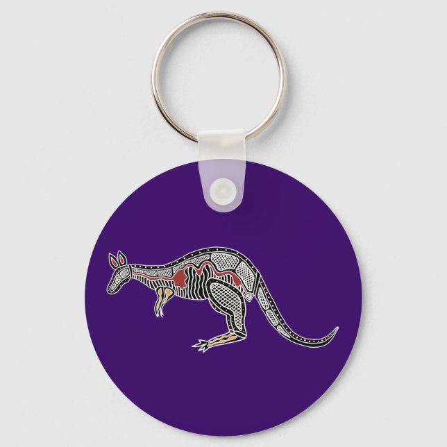 X-Ray Kangaroo Nyckelring (Framsida)