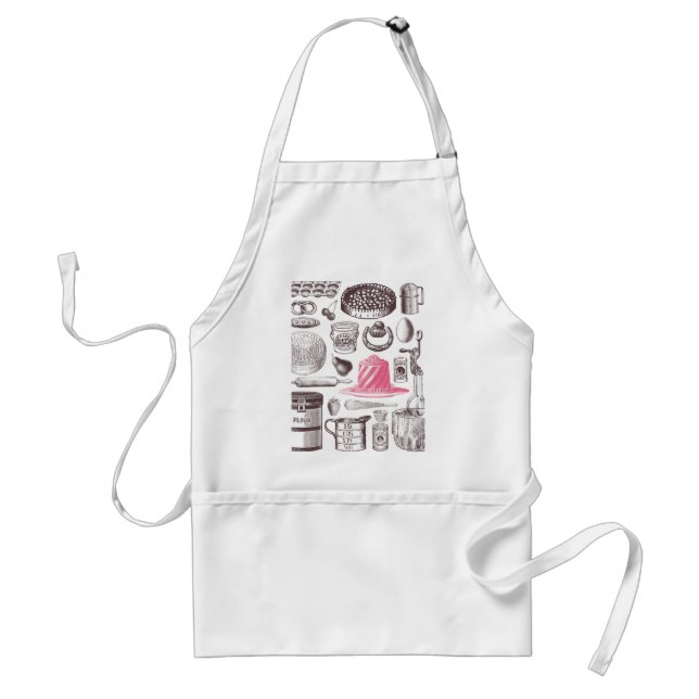 X-Ray Patisserie Apron Förkläde (Framsidan)